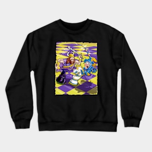 Minnesota Vikings Fans - Kings of the North vs Dischargers Crewneck Sweatshirt